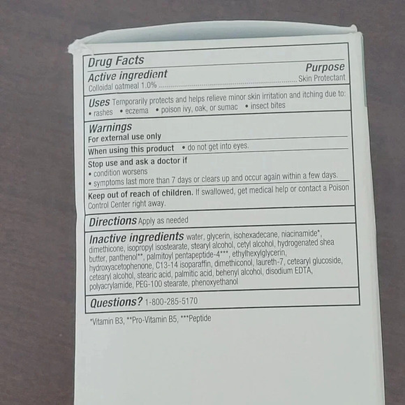 Olay Sensitive Eczema Therapy Skin Relief Cream 48g Colloidal Oatmeal Skin 14CT - Picture 2 of 5